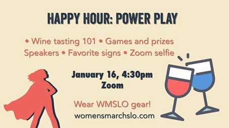 Women's March - SLO - Happy Hour: Power Play!